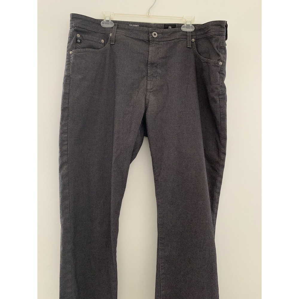 Adriano Goldschmied AG The Everett Slim Straight Pants Gray 40x27 (Measured)